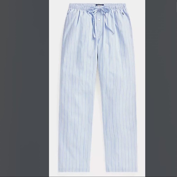Polo Ralph Lauren 4XL - 100% Cotton Men's Pajama Pant Bottoms Tie Waist NWT - Picture 2 of 7